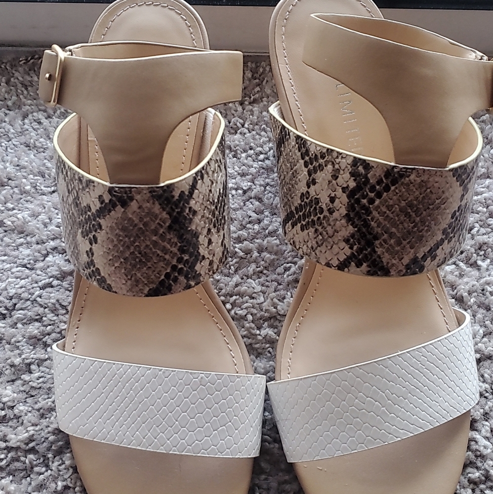 Faux Snake skin Heels
